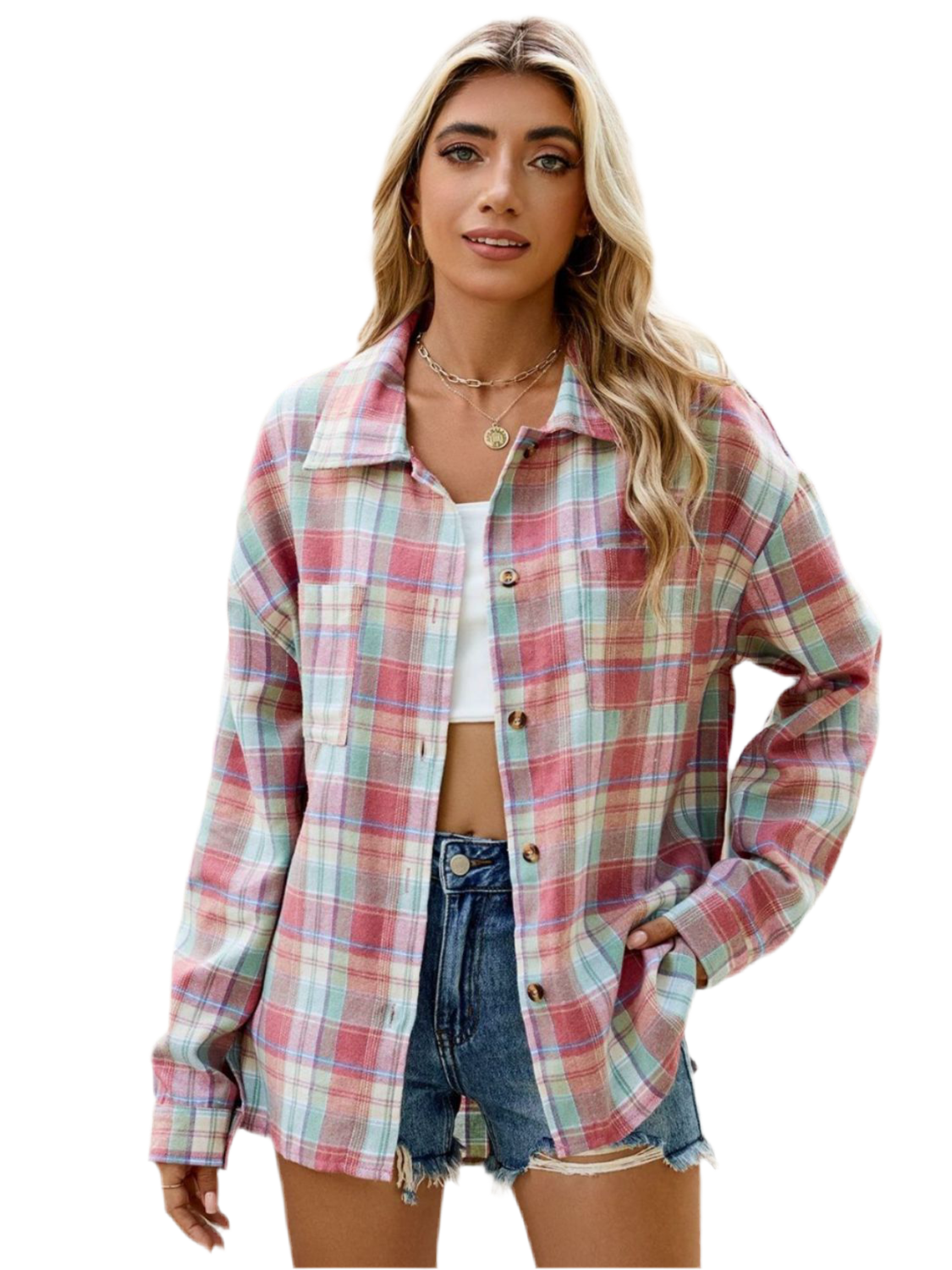 Reliable In Plaid Long Sleeve Shirt