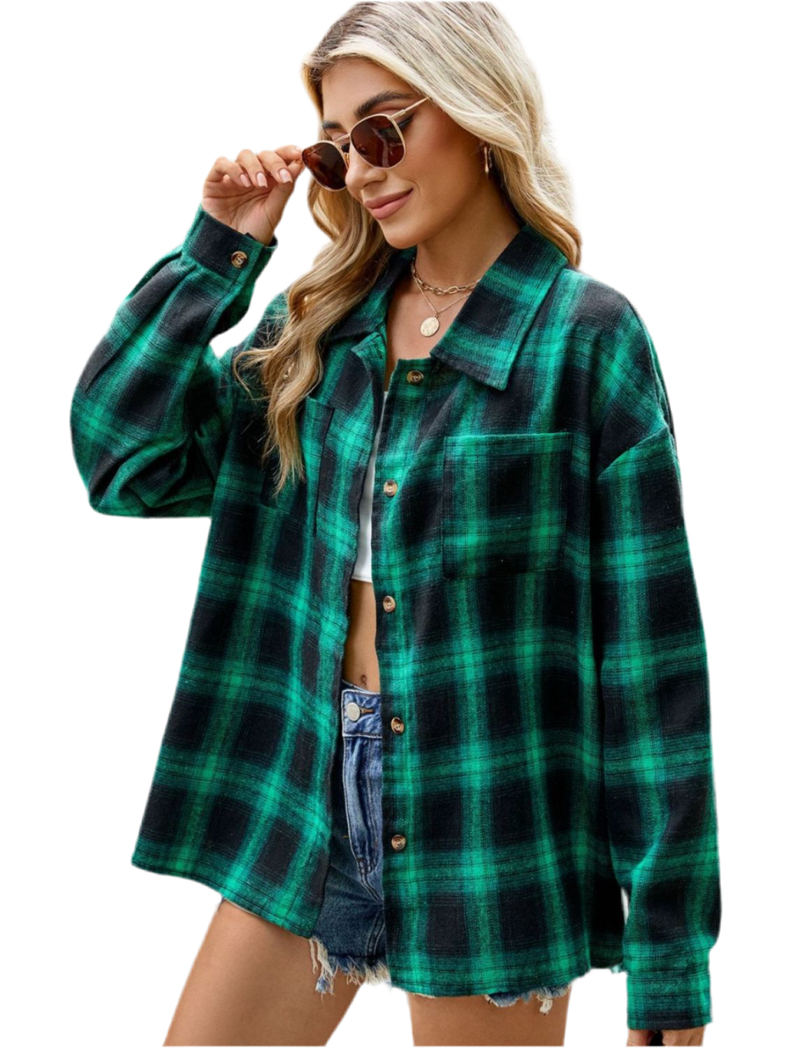 Reliable In Plaid Long Sleeve Shirt