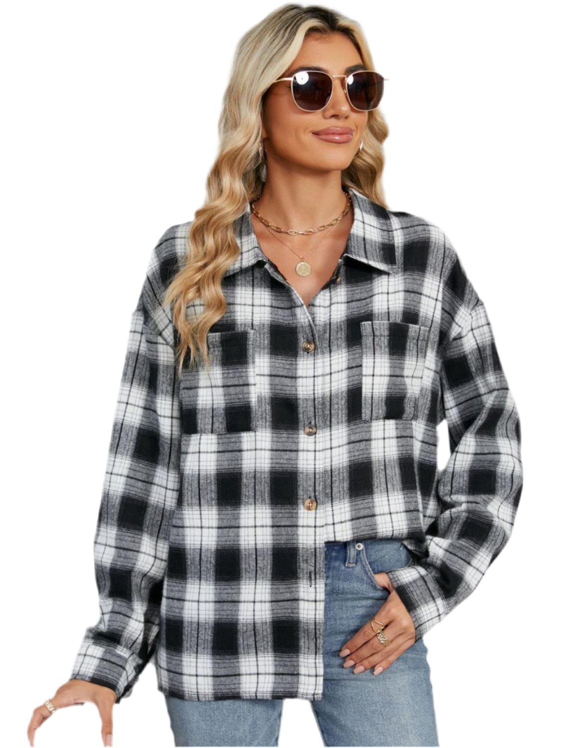 Reliable In Plaid Long Sleeve Shirt