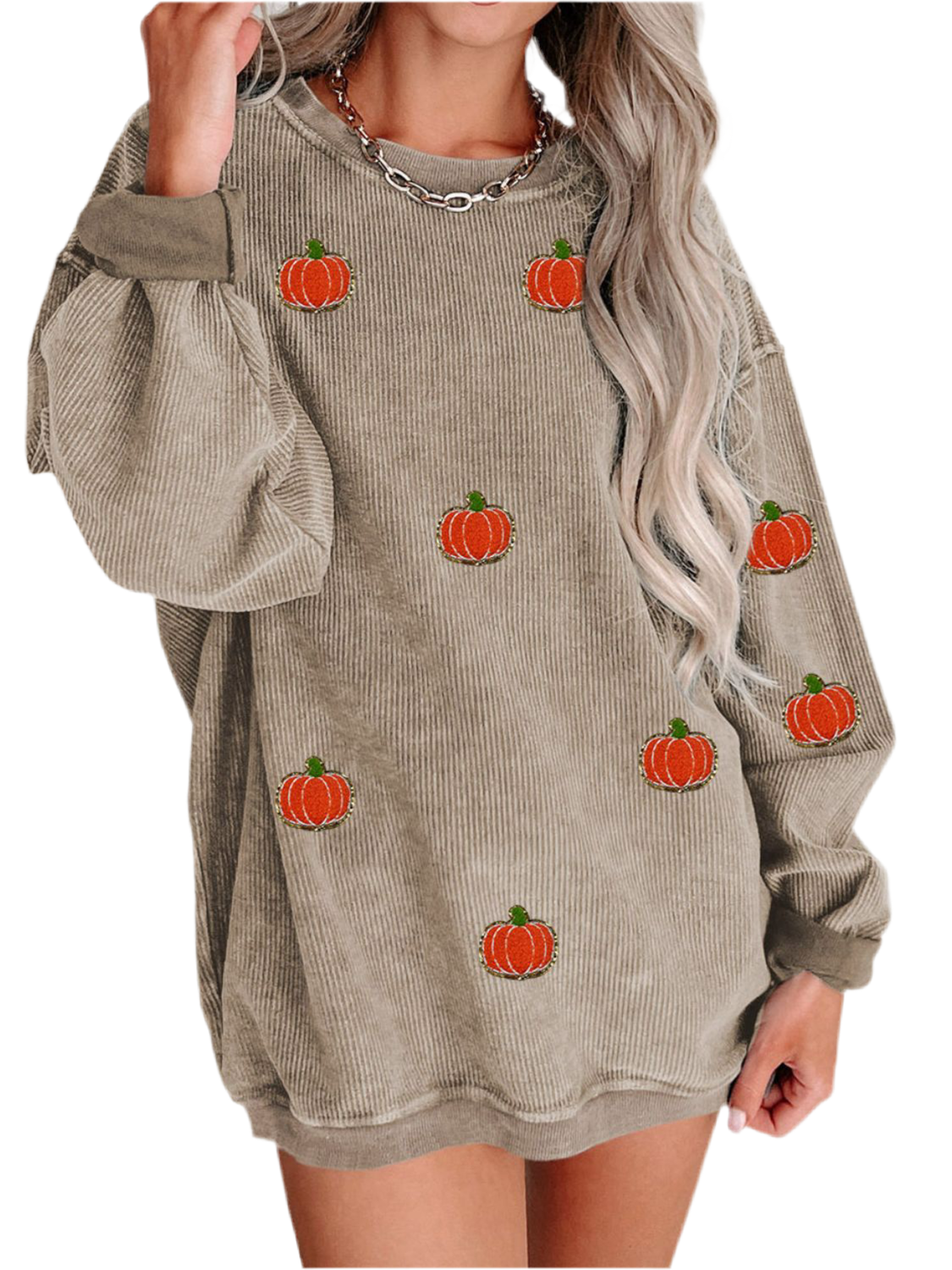 Christina Pumpkin Patch Sweater